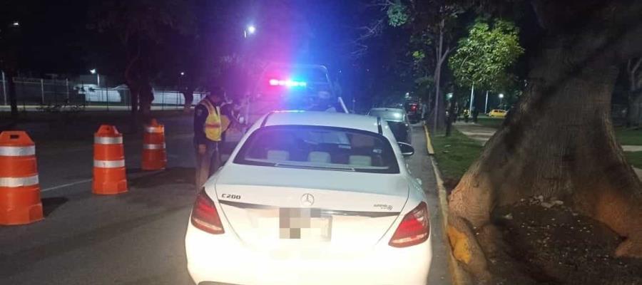 Infracciona PEC a 9 conductores ebrios en Villahermosa