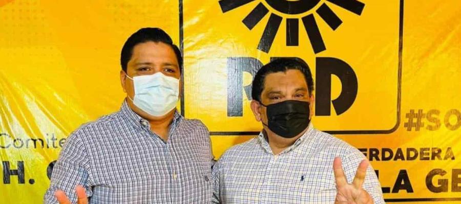 Nombra PRD a Nelson Vaca dirigente municipal en Cárdenas