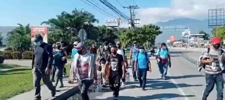 Nueva caravana de migrantes sale de Honduras con rumbo a EE. UU.