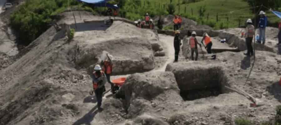 Continúan trabajos de salvamento arqueológico en Balancán, en tramo 1 del Tren Maya