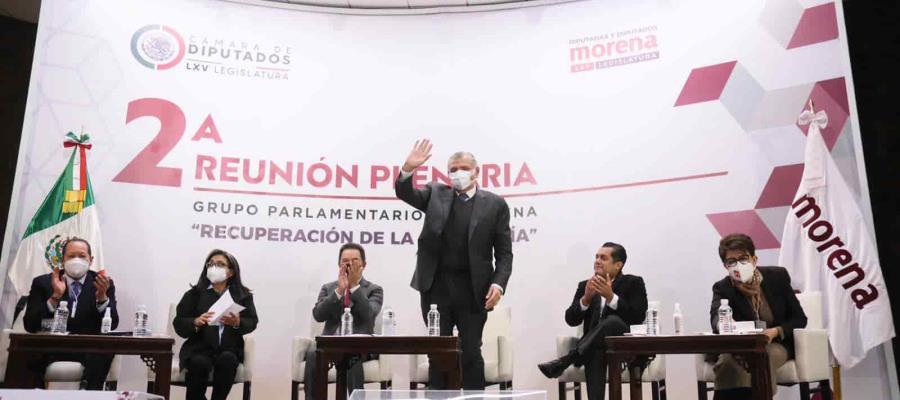 Pide Adán Augusto a diputados de Morena seguir promocionando Reforma Eléctrica de Obrador