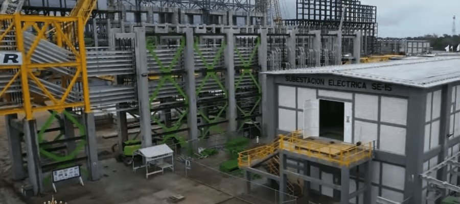 Reporta Sener terminada subestación eléctrica en refinería Olmeca Reporta Sener terminada subestación eléctrica en refinería Olmeca