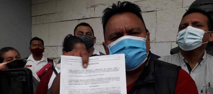 Pochimovilistas viajan a Palacio Nacional para pedir auditoría en Semovi; acusan irregularidades