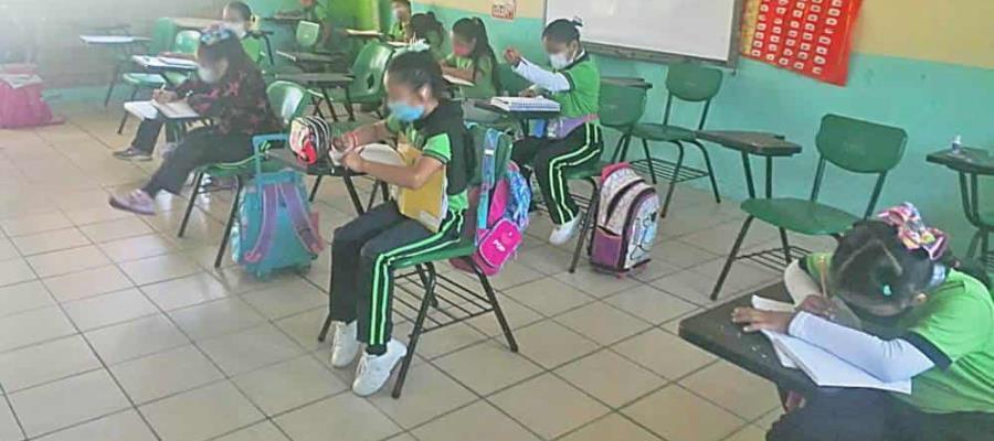 80% de asistencia en primeros días de clases presenciales: Setab