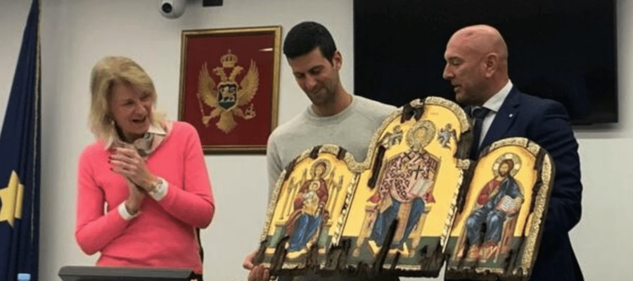 Reconocen a Djokovic como “ciudadano de honor” en Montenegro