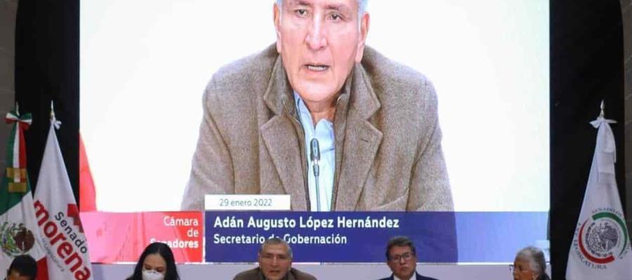 Adán Augusto López celebra eliminación de la Comisión de Veracruz