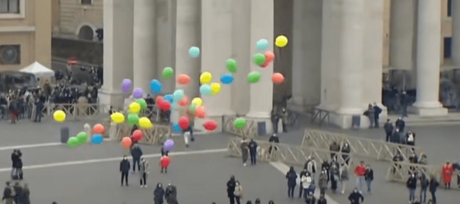 Así conmemoraron la caravana mundial de la paz en el Vaticano