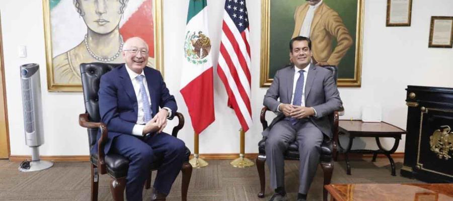 Embajador de EE. UU. en México respalda discusión de la reforma eléctrica