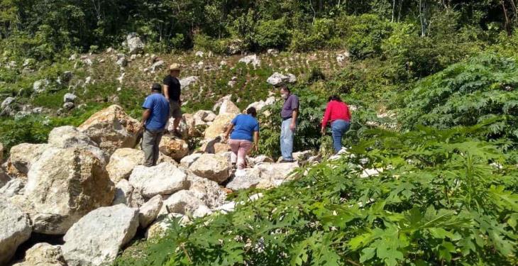 INAH Tabasco mantiene inspección arqueológica en el Tortuguero buscando nuevos vestigios