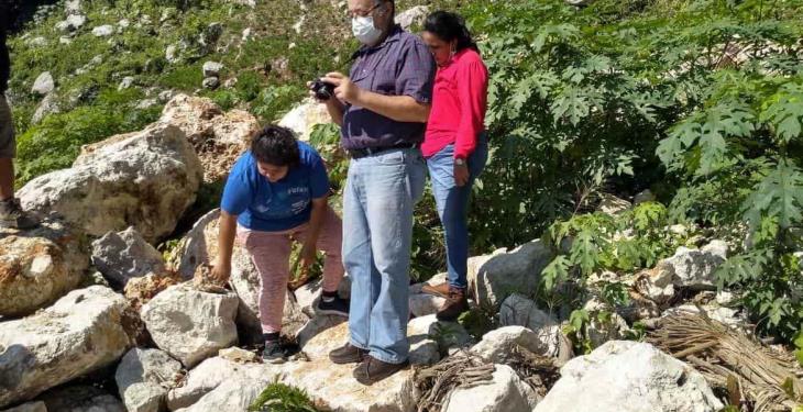 INAH Tabasco mantiene inspección arqueológica en el Tortuguero buscando nuevos vestigios