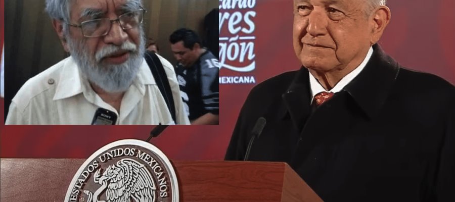 Recuerda AMLO a su maestro Lara Lagunas, quien lo inspiró en la lucha social