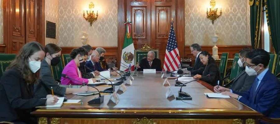 Califica AMLO como ‘muy buena’ la reunión con Kerry