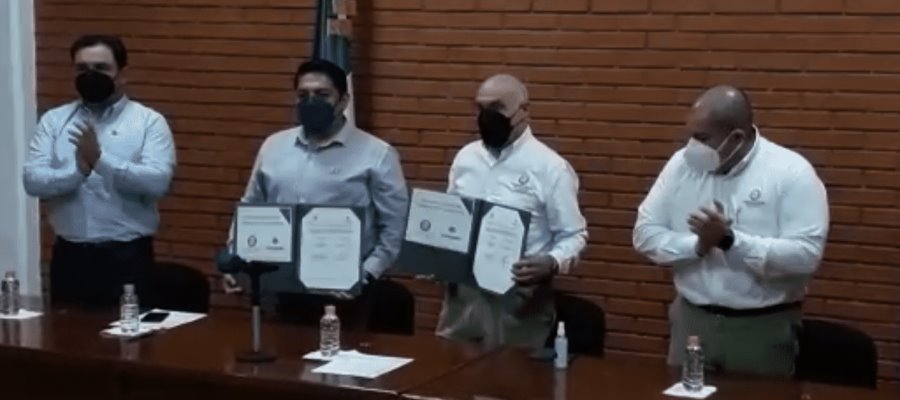 Signan UO y Coparmex convenio de colaboración