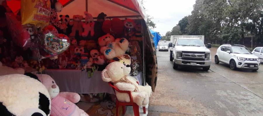 Ni lluvias, ni COVID-19 frenan ventas del Día del Amor y la Amistad