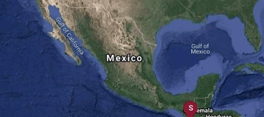 Se registra sismo de 6.2 en Guatemala