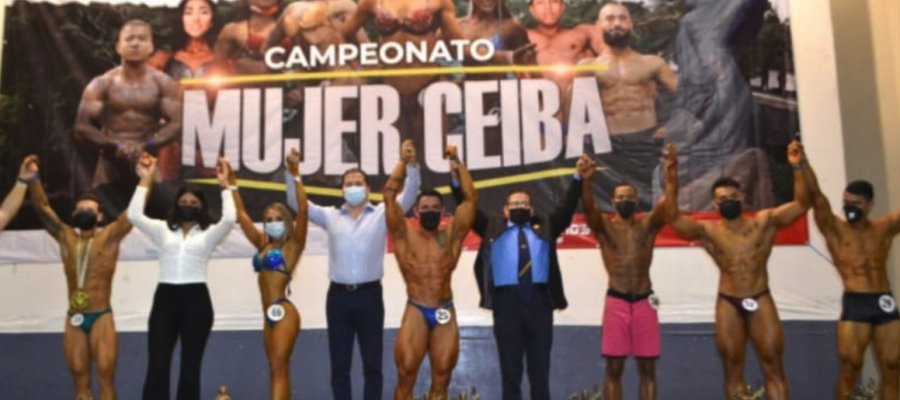 Concluye primera edición del Campeonato “Mujer Ceiba” de físicoconstructivismo en Tabasco