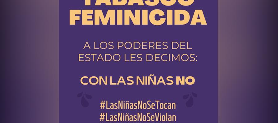 Niñas y mujeres no están seguras en ningún lugar, reclaman colectivos Niñas y mujeres no están seguras en ningún lugar, reclaman colectivos