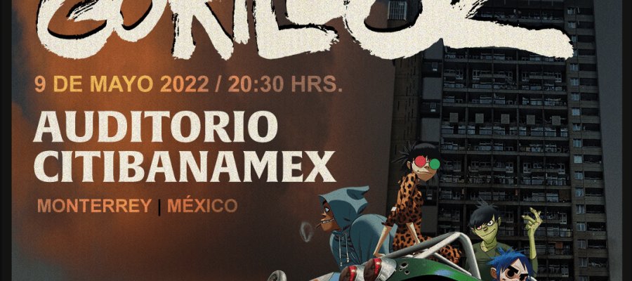 4 años después... Gorillaz regresa a México 4 años después... Gorillaz regresa a México