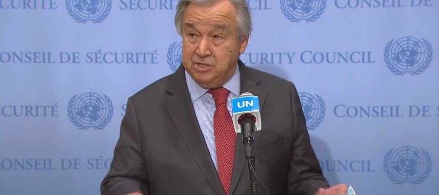 Pide ONU a Putin detener operación militar y regresar tropas a Rusia Pide ONU a Putin detener operación militar y regresar tropas a Rusia