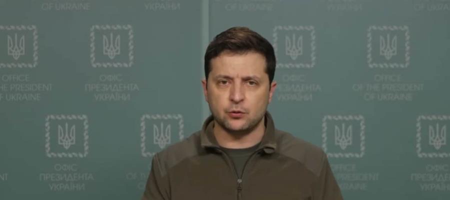 Prevé Ucrania una noche difícil, asegura presidente que Rusia intentará tomar Kiev Prevé Ucrania una noche difícil, asegura presidente que Rusia intentará tomar Kiev