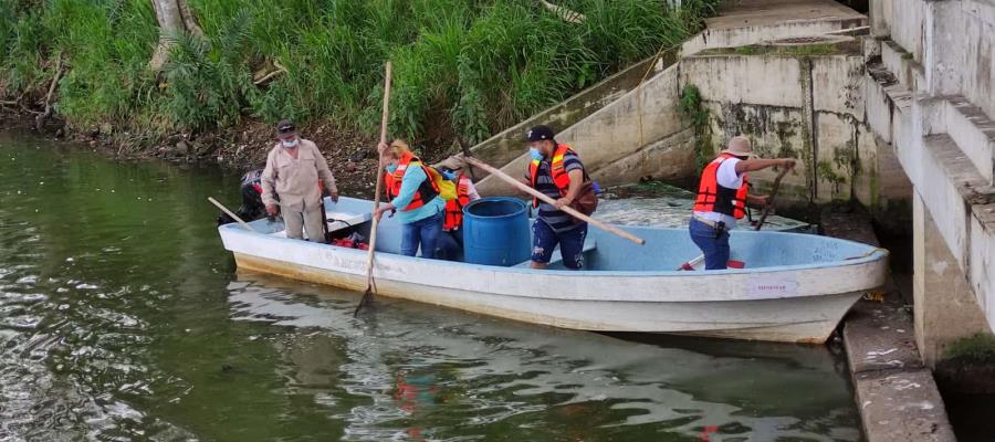 Ciudadanos se organizan para la limpieza de la laguna de Las Ilusiones Ciudadanos se organizan para la limpieza de la laguna de Las Ilusiones