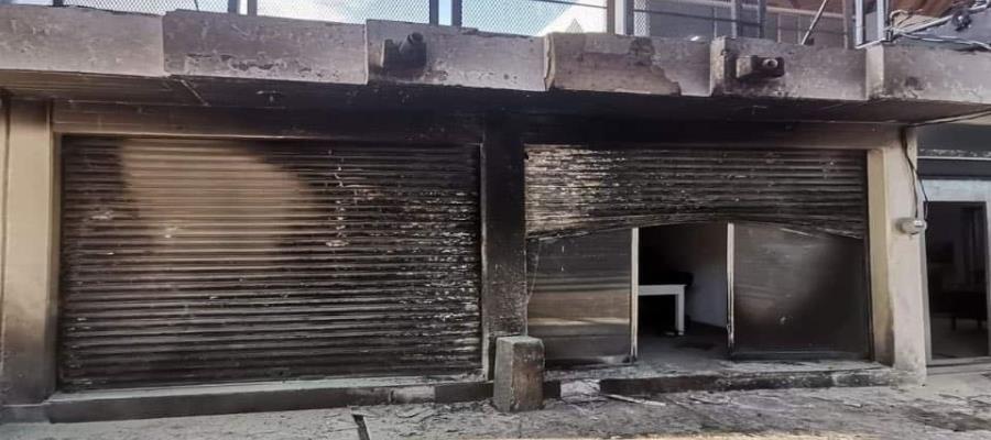 Incendian oficinas del instituto electoral de Oaxaca