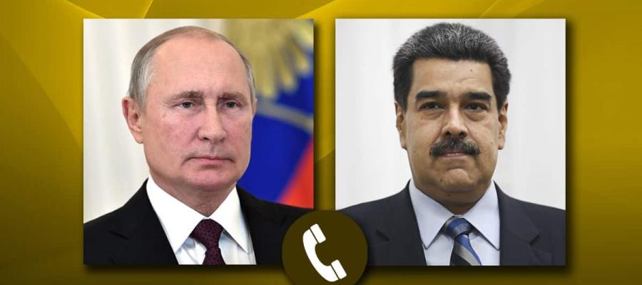 Reitera Maduro su apoyo a Putin en la invasión militar a Ucrania