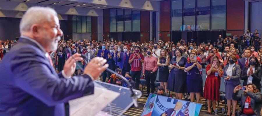 Asegura Lula da Silva que “para lograr paz en el mundo, debe haber gobiernos como el de AMLO” Asegura Lula da Silva que “para lograr paz en el mundo, debe haber gobiernos como el de AMLO”