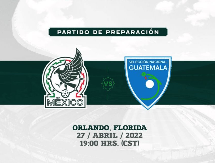 Selección Mexicana pacta partido contra Guatemala en Florida