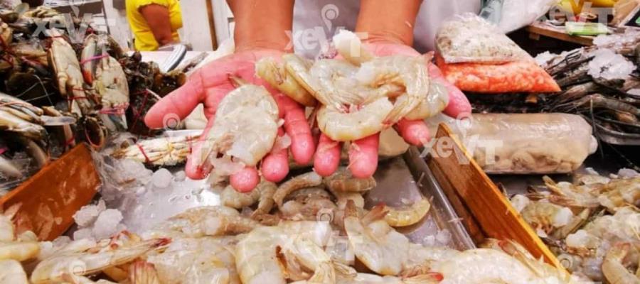 Hasta 40 toneladas de pescados y mariscos esperan vender comerciantes del Pino Suárez… durante la Cuaresma