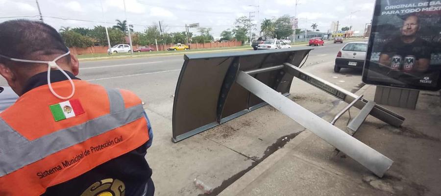 Repararán y remplazarán 300 paradas del transporte público, anuncia Semovi