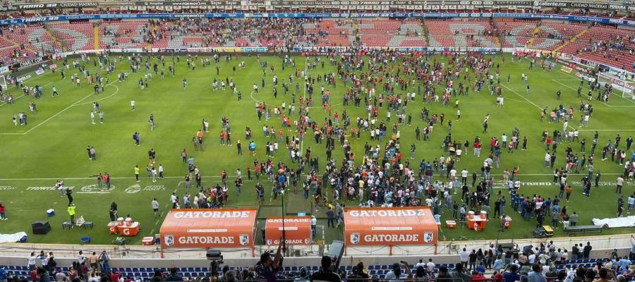 Senadores de Morena exigen a gobernador de Querétaro acciones urgentes ante violencia en estadio