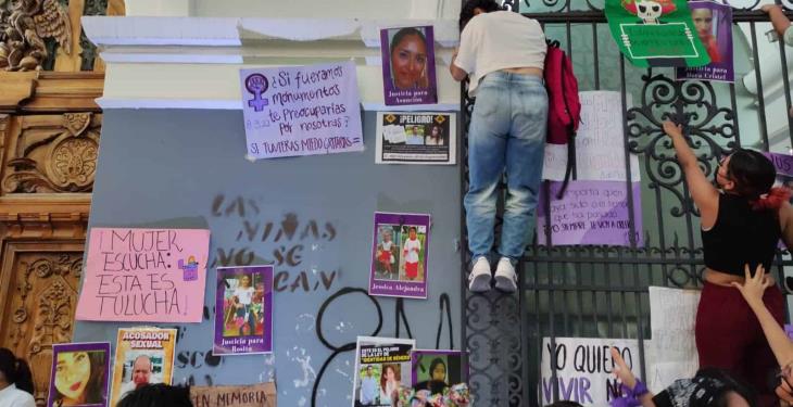 Más de 500 mujeres marchan en Tabasco contra el feminicidio