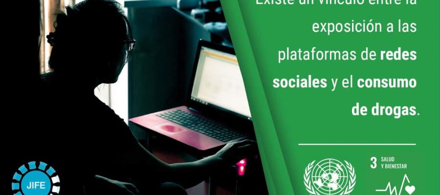 Alerta ONU que redes sociales son puerta de acceso a drogas Alerta ONU que redes sociales son puerta de acceso a drogas
