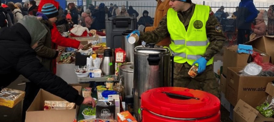 Reporta ONU que cifra de refugiados de Ucrania alcanzó los 2.5 millones