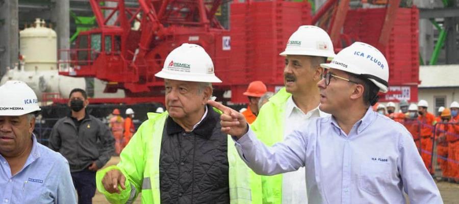 Refinería de Dos Bocas será parteaguas para autosuficiencia nacional: Merino Campos