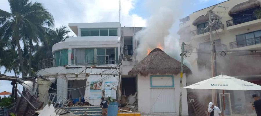 Explosión en restaurante de Playa del Carmen deja 2 muertos y 18 lesionados