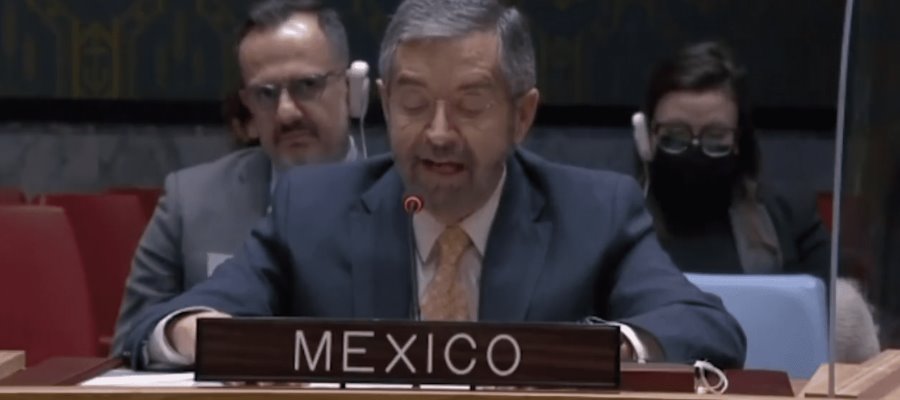 México pide ante la ONU protección a la población civil en Ucrania