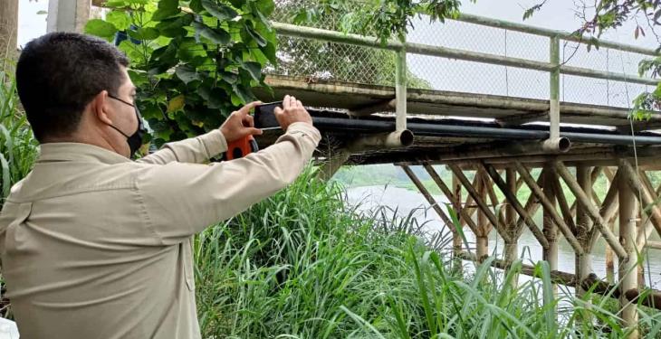 Mantendrán habitantes de Curahueso restricción en el paso a unidades pesadas por puente El Cometa