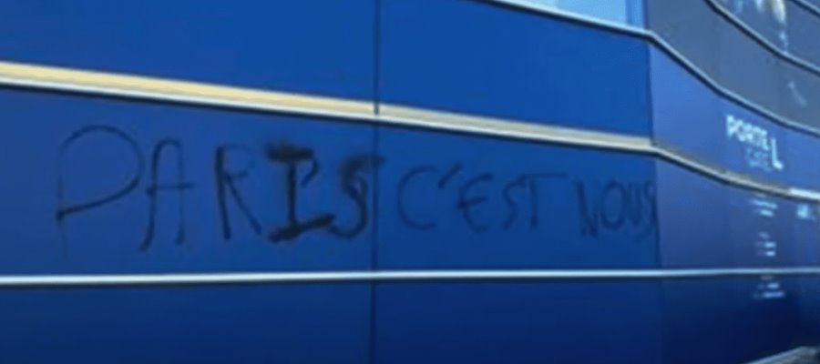 Seguidores del PSG vandalizan el Parque de los Príncipes