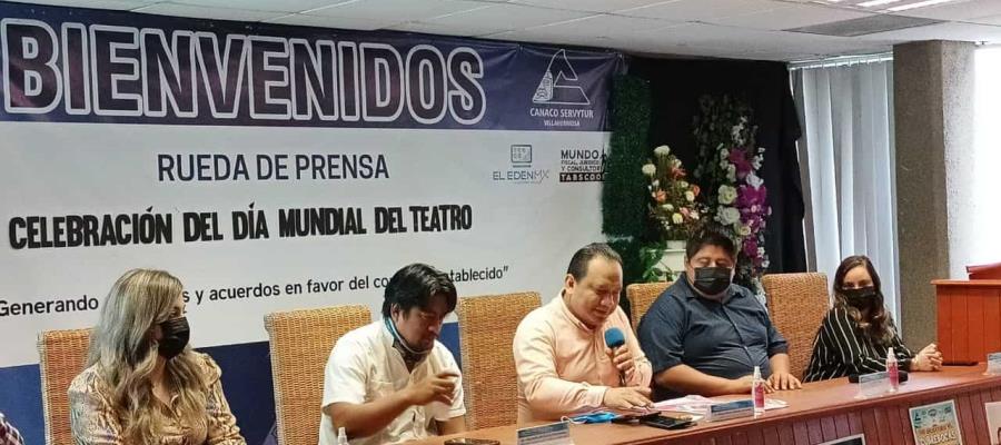 Buscará CANACO espacios públicos para obras teatrales en Villahermosa Buscará CANACO espacios públicos para obras teatrales en Villahermosa