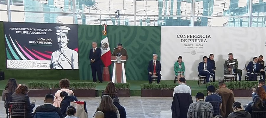 Ordena INE bajar ‘Mañanera’ realizada desde el AIFA Ordena INE bajar ‘Mañanera’ realizada desde el AIFA