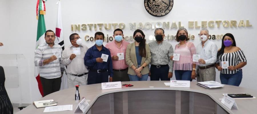 Plantean partidos e IEPC mejoras al INE en distritación electoral en Tabasco.