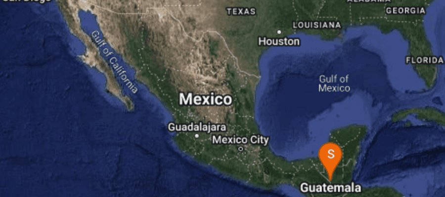 Se registra sismo magnitud 4.6 al sureste de Tenosique Se registra sismo magnitud 4.6 al sureste de Tenosique