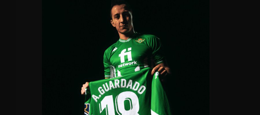 Confirman extensión de contrato de Guardado con el Betis hasta 2023