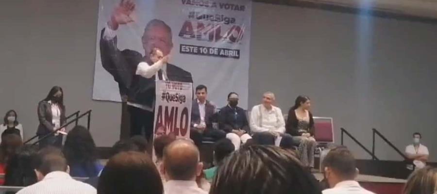 Realiza AALH gira por Jalisco y Guanajuato para promover la Reforma Eléctrica