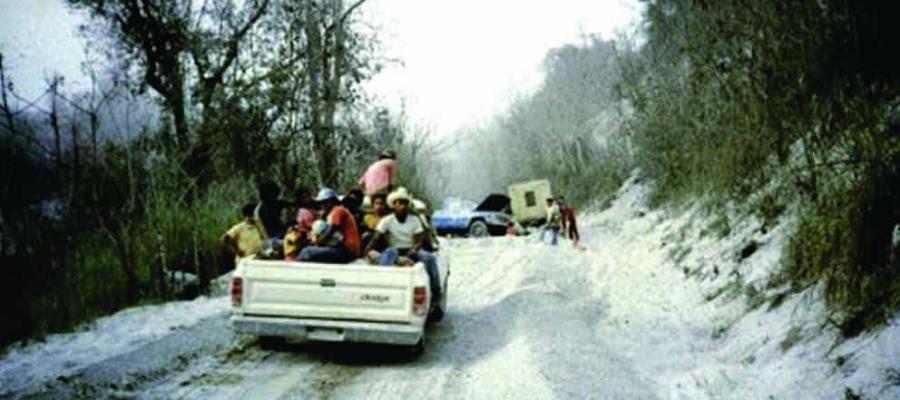 Se cumplen 4 décadas de la erupción del Chichonal