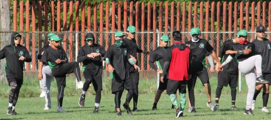 Este lunes arriban reclutadores de Grandes Ligas a entrenamiento de los Olmecas de Tabasco