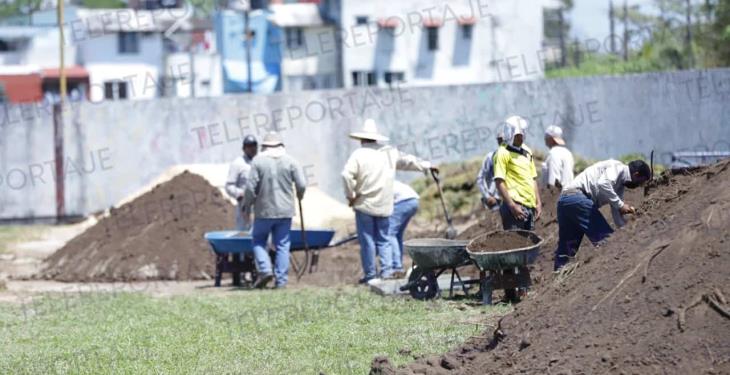 Avanza a tiempo adecuación del estadio Tumbapatos para hospedar a los Olmecas en el inicio de la LMB