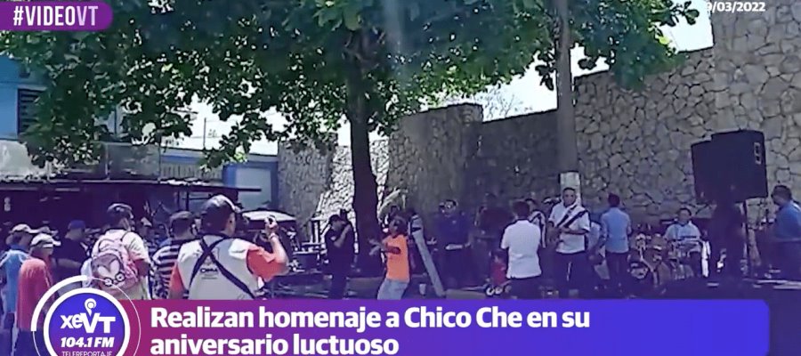 Homenajean a Chico Che en su aniversario luctuoso